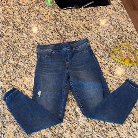 Spanx Stylish Blue Denim Jeans - Picture 1 of 3